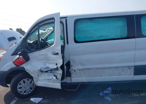 2018 Ford Transit Xlt z USA, uszkodzony, nr VIN 1FBZX2ZMXJKA84746